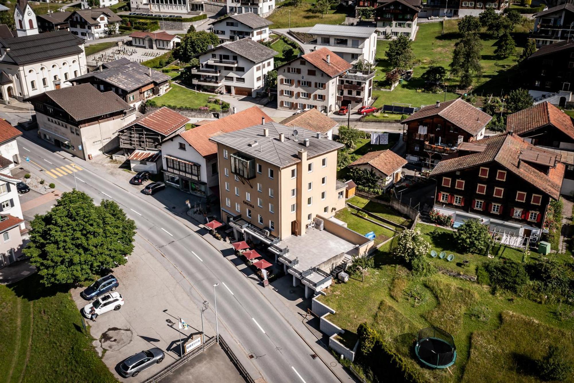 Hotel Greina Rabius Eksteriør billede